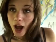Teenage hustler of legal age Patricia lashes out against a peculiar man.